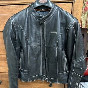 Harley-Davidson Black Leather Motorcycle Jacket